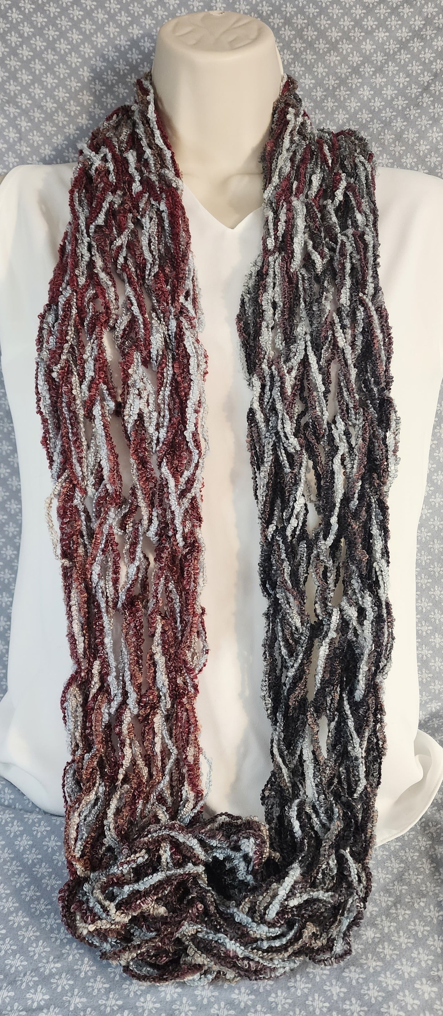 Wrist Knitted Infinity Scarf