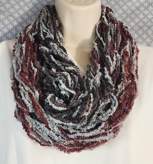 Wrist Knitted Infinity Scarf